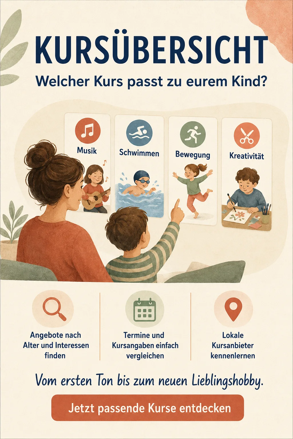 Flyer zu Kursübersicht