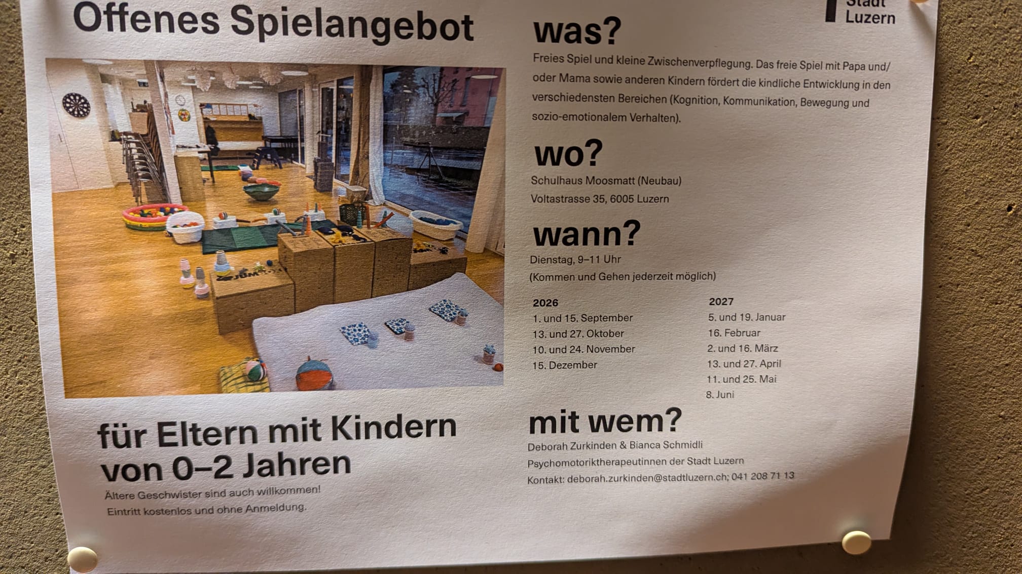 Bild zu Offenes Spielangebot (nur für Quartier-Bewohner:innen)