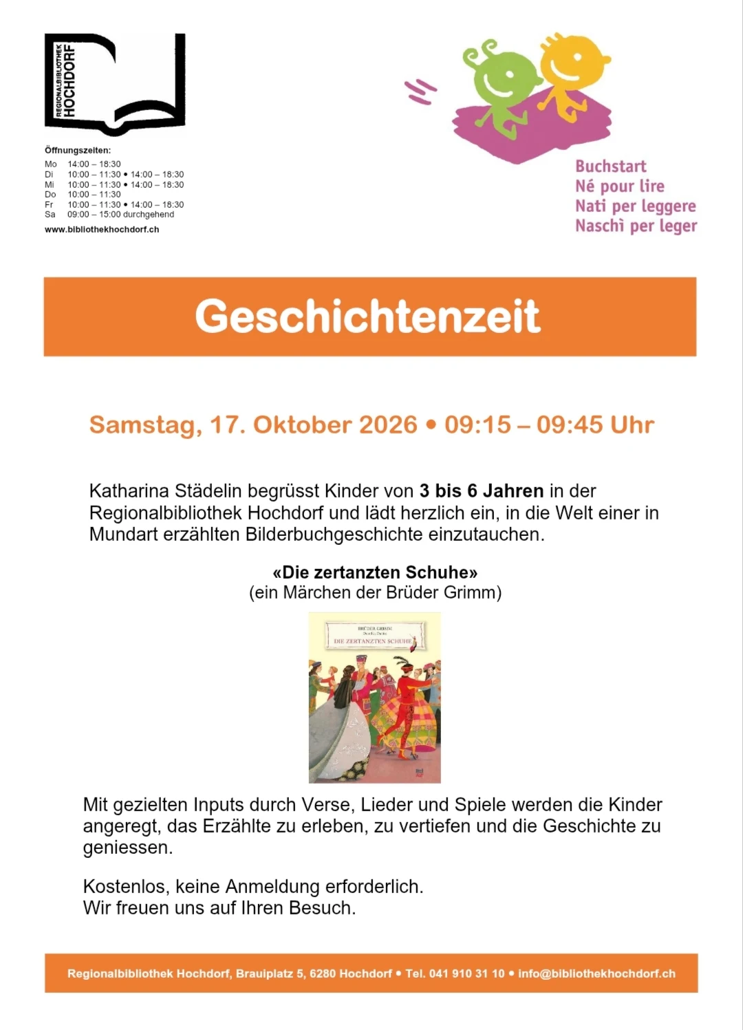 Bild zu Geschichtenzeit: «Die zertanzten Schuhe»