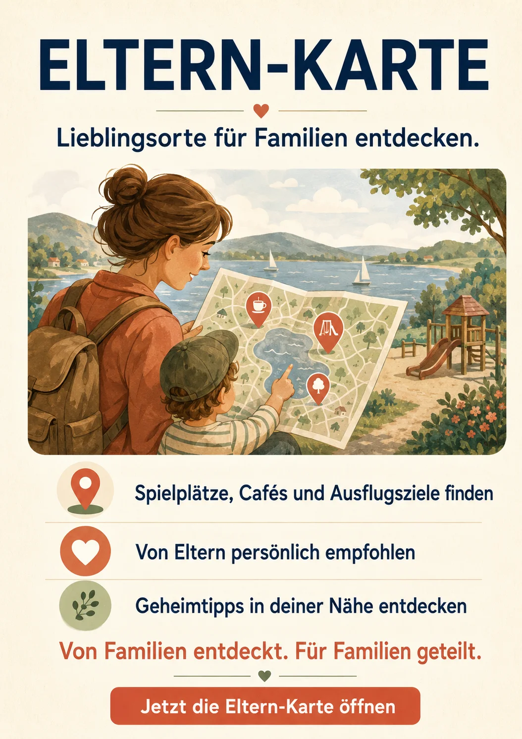 Flyer zu Eltern-Karte