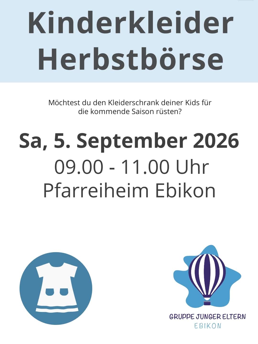 Bild zu Kinderkleider Herbstbörse