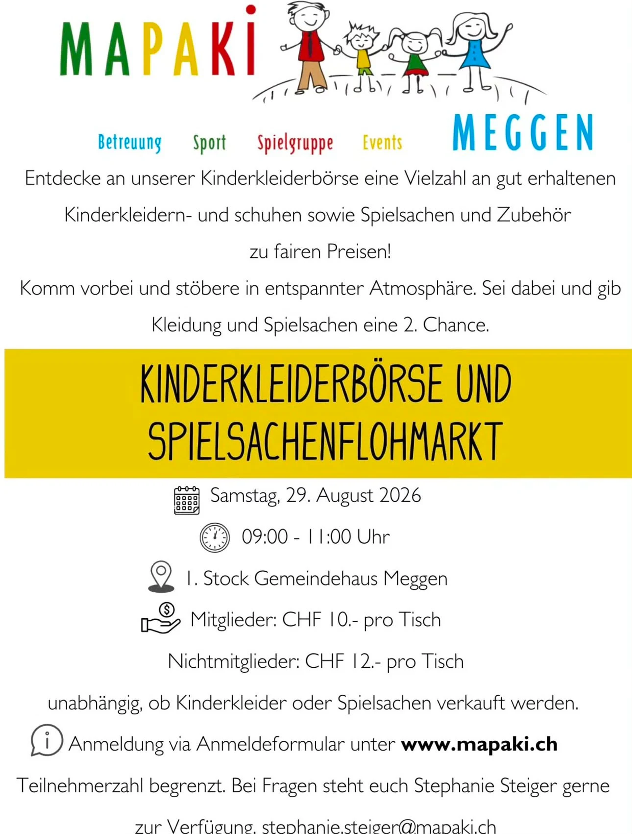 Bild zu Kinderkleiderbörse und Spielsachenflohmarkt