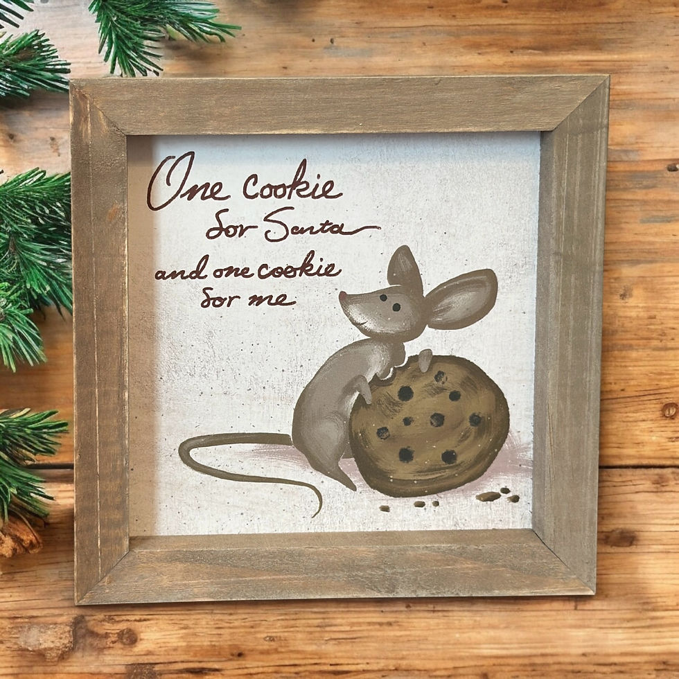 Mouse Christmas Decoration