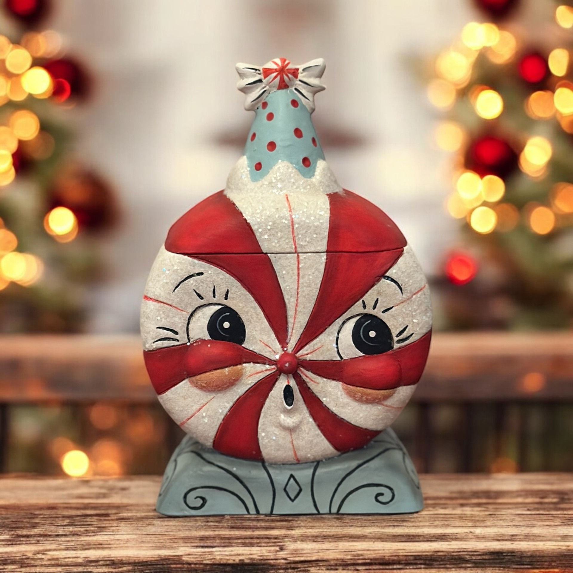 Johanna Parker Christmas Peppermint Jar (Small)