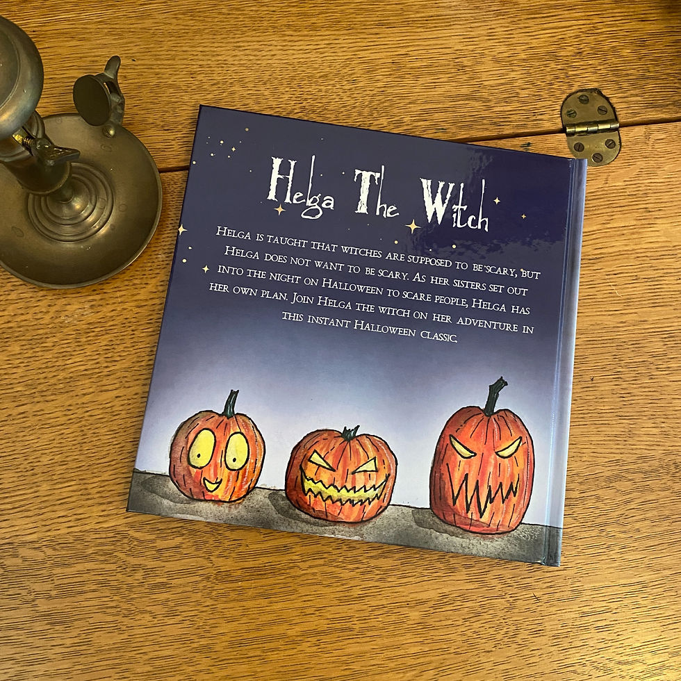 Thumbnail: Helga The Witch - Hard Cover - Signed