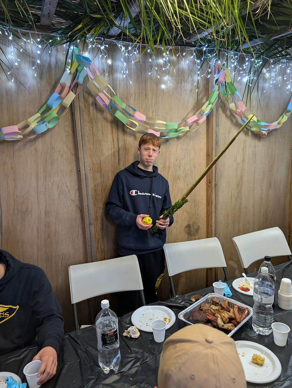 ANNUAL SUKKAH BBQ AT ADAM'S!