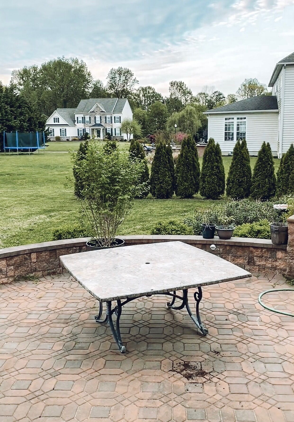 simple farmhouse decor, before and after, patio makeover, the simple farmhouse