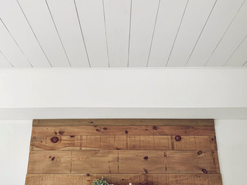 Shiplap Ceiling | $100 diy projects