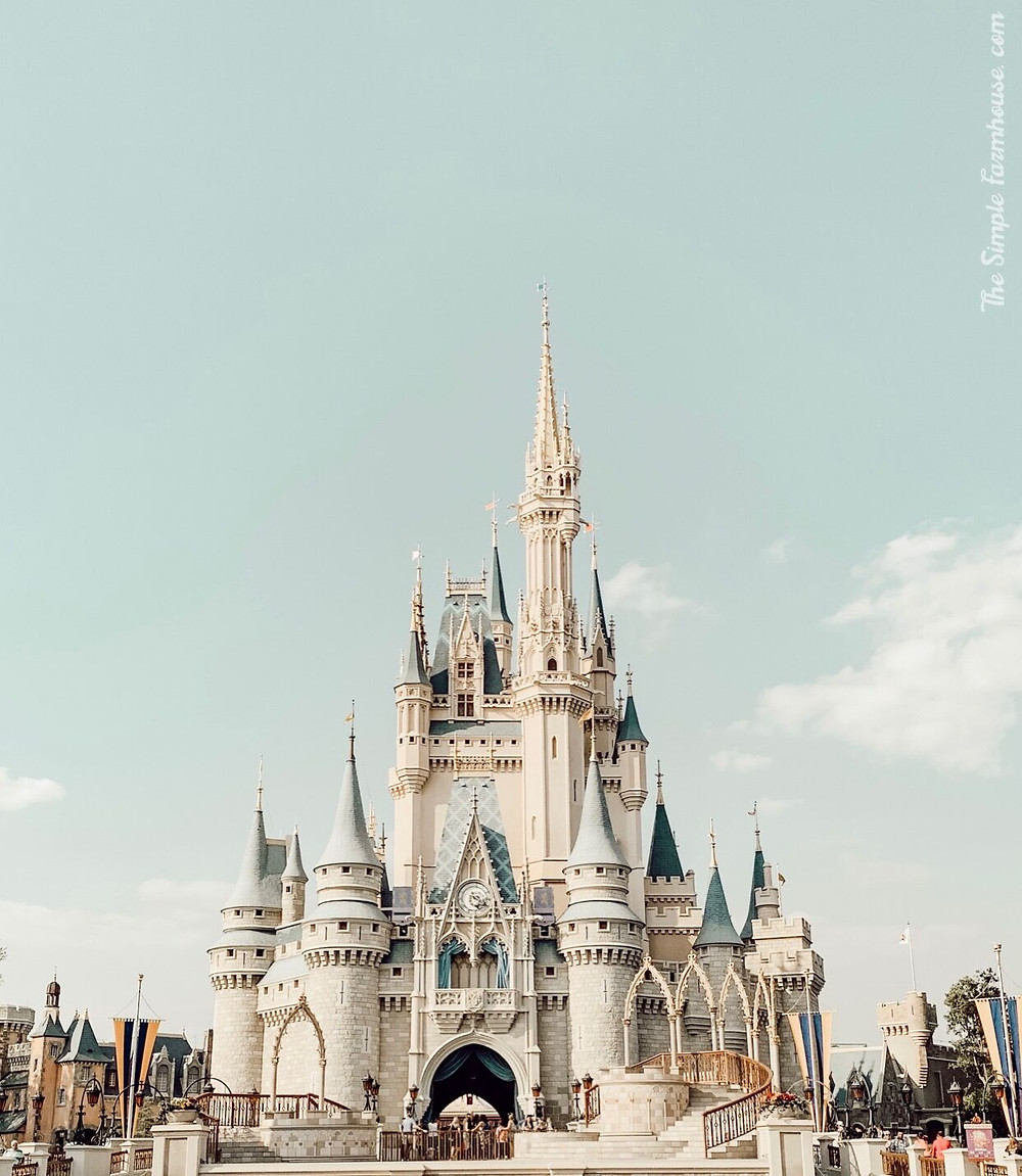 cinderella's castle, disney world, travel, magic kingdom, florida, the simple farmhouse, tips and tricks