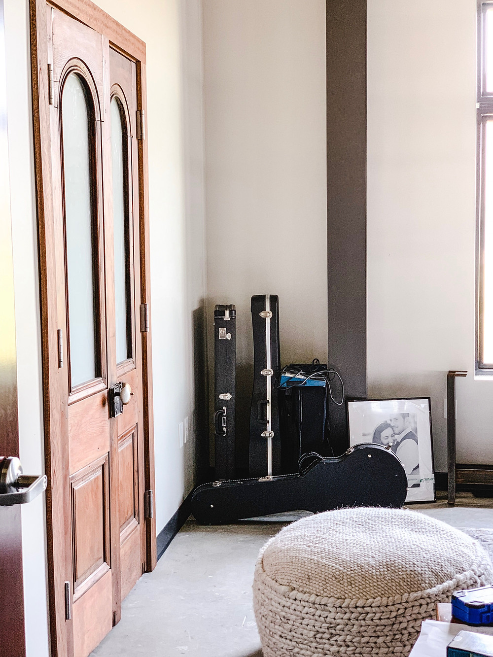 the simple farmhouse, simple farmhouse, industrial chic, office makeover