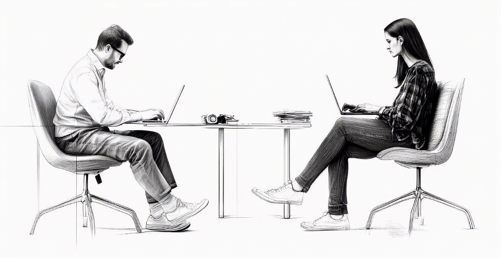 Working on laptops.gif