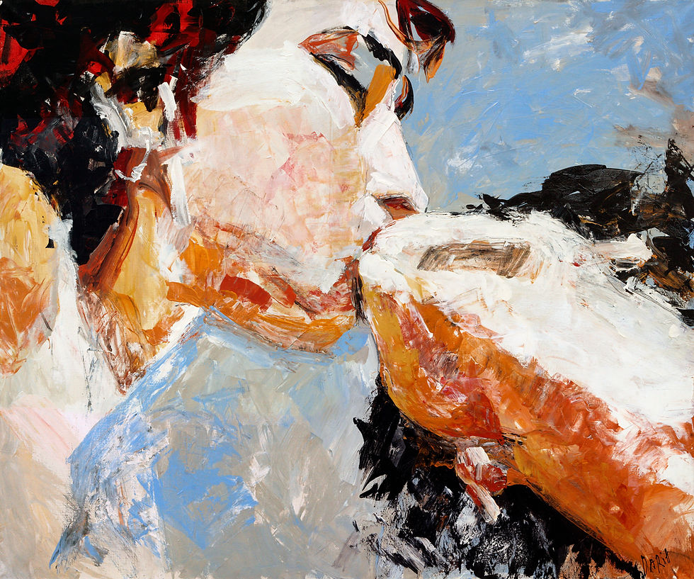 KISS (Author's copy)(100x120cm/39,4x47")