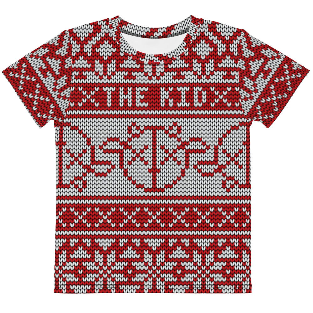 The Kid: Crew Neck Christmas Youth Tee