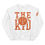 Thumbnail: The Kid Unisex Sweatshirt (Orange)