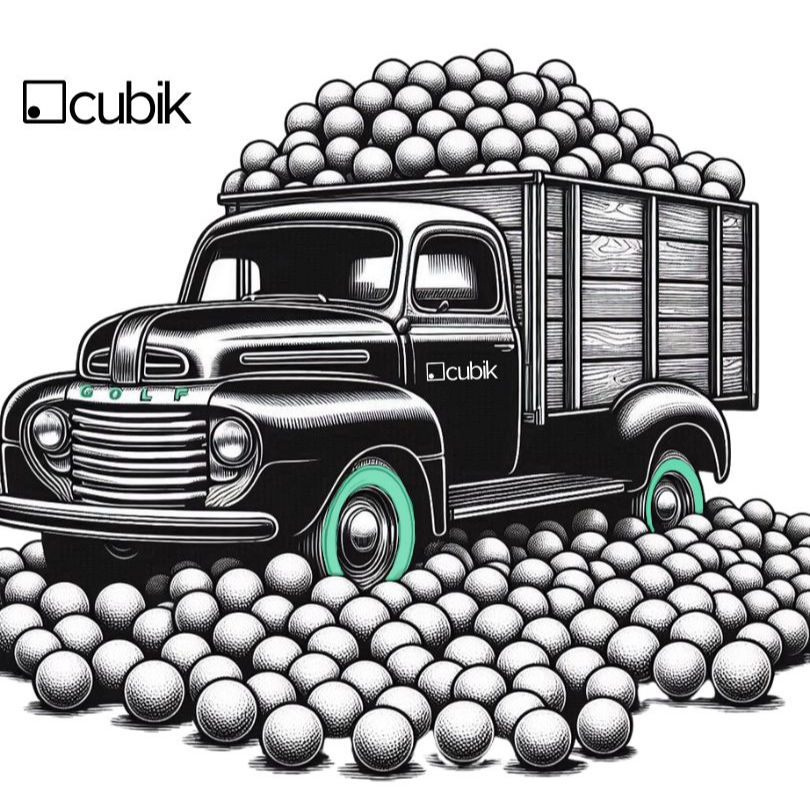Truckload of Golf Balls