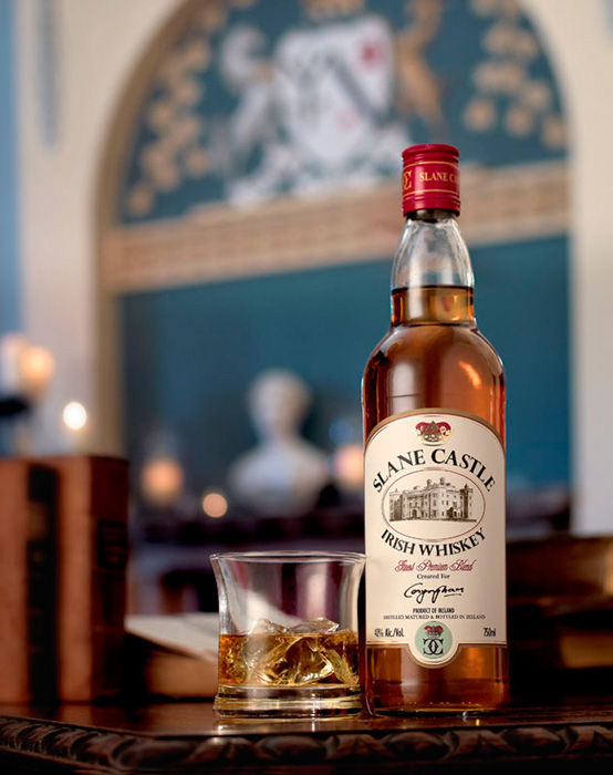 Slane Castle Irish Whiskey made by Cooley Distillery