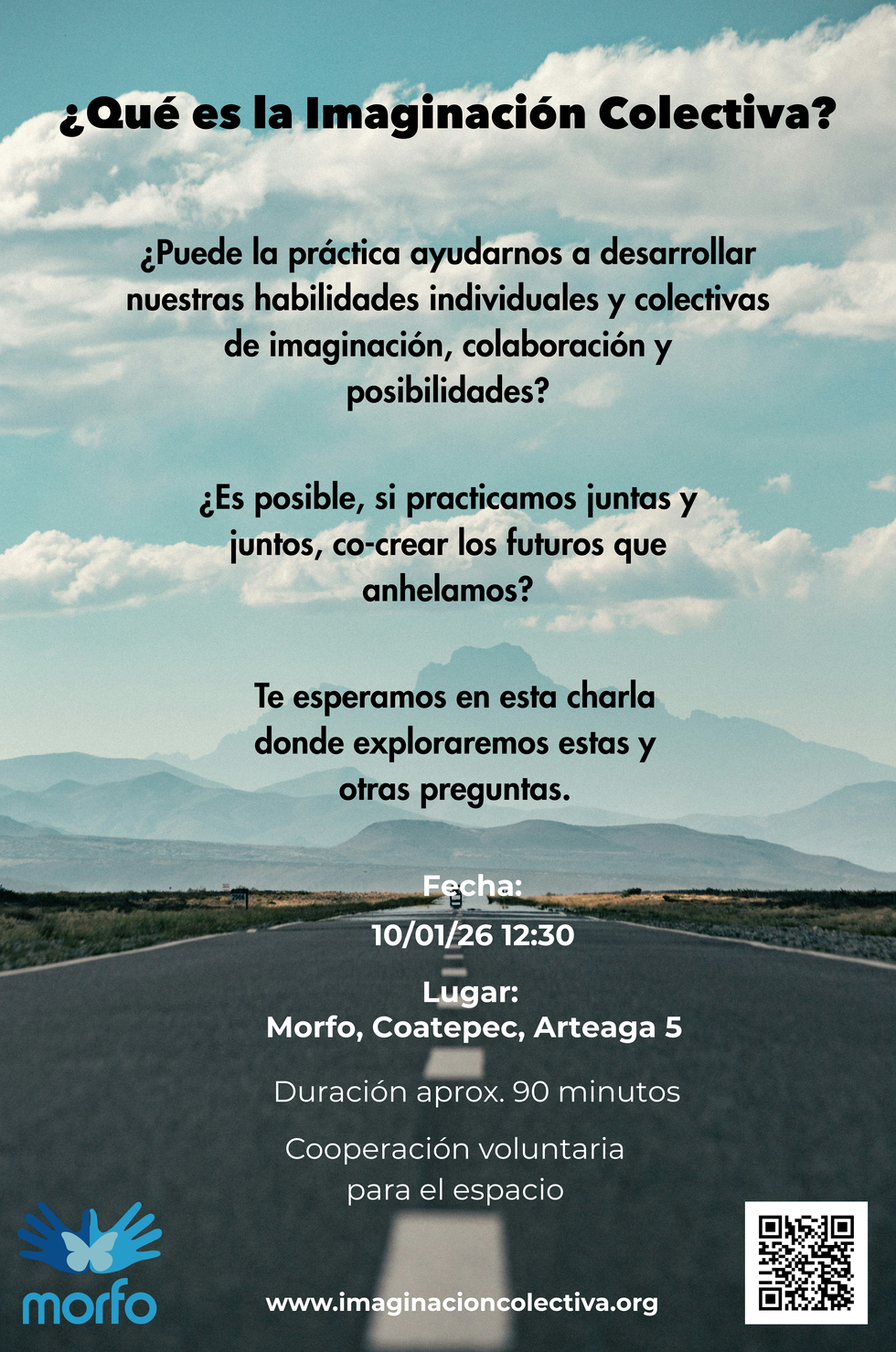 Charla Invitación Flyer