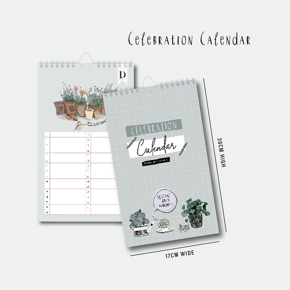 Thumbnail: Birthday & Anniversary Calendar | Perpetual Hanging Calendar to Remember Dates
