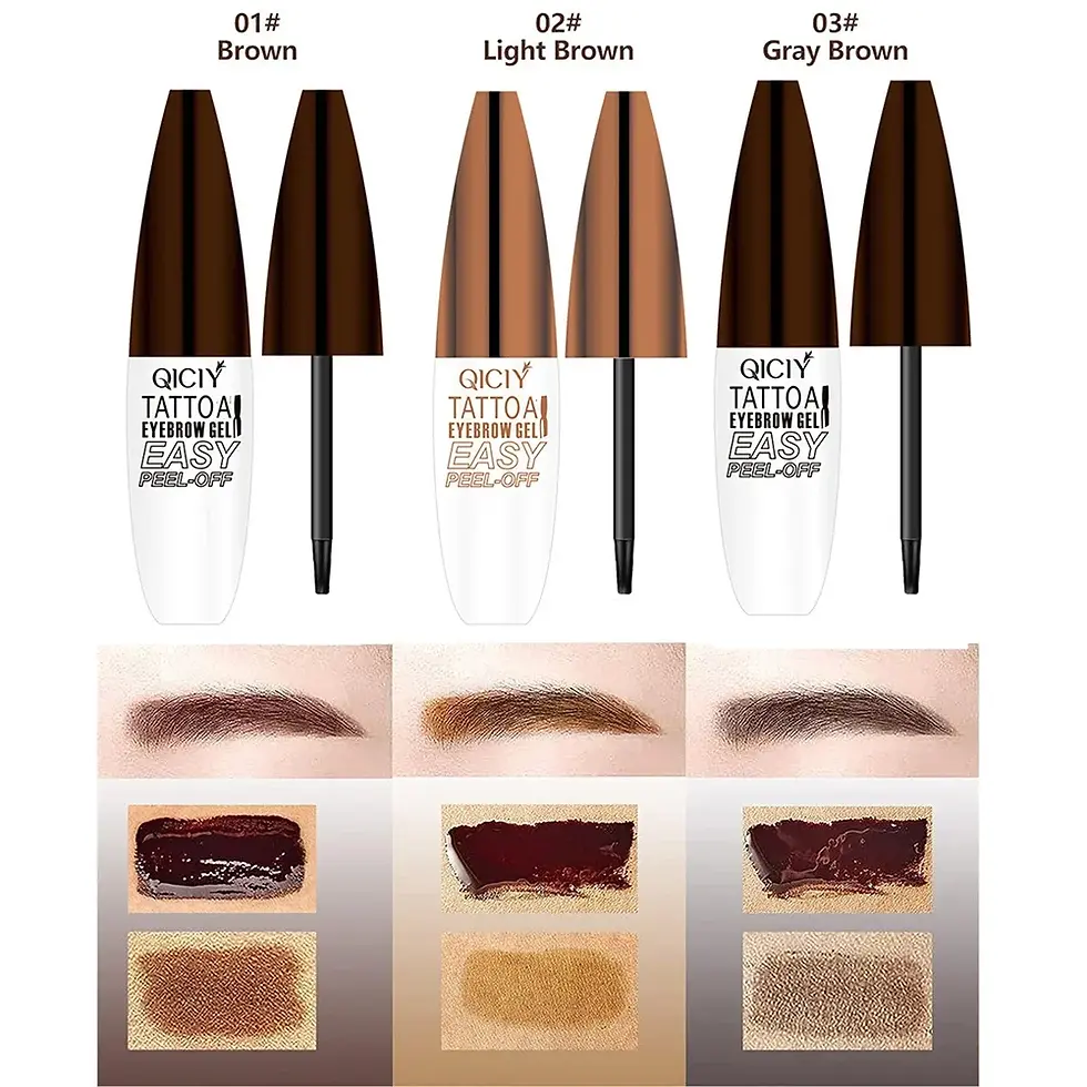 Thumbnail: Lasting 3 Days Tattoo Easy Peel Off Eyebrow Gel Cream Types Long-Lasting