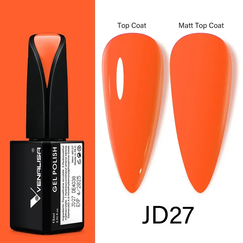Thumbnail: Venalisa 15ml TPO FREEGel Polish Jelly Color Manicure New Formula Matt Top Coat