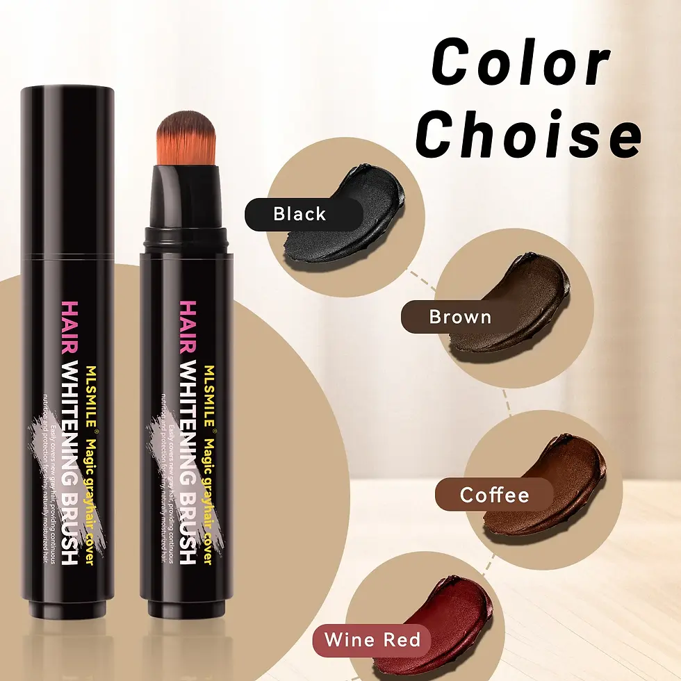 Thumbnail: Hair Dye Pen Hair Root Touch Up Black Brown Hair Color Stick Disposable Hair Dye