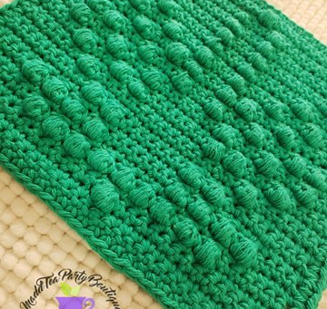 Pot Leaf Dishcloth