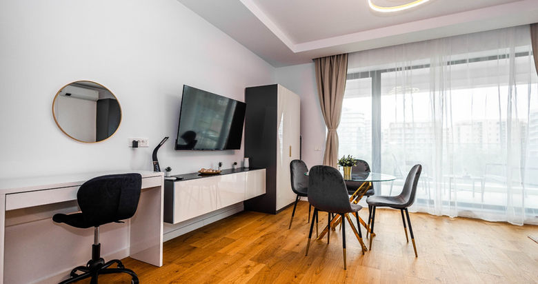 Lilly Studio ofera cazare Mamaia Nord cu vedere la mare pe plaja Axxis Beach si este situat in Axxis Nova Resort