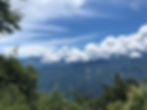 View of Alishan's mountain range during daytime from the popular Zhushan Viewing Platform 祝山觀景台