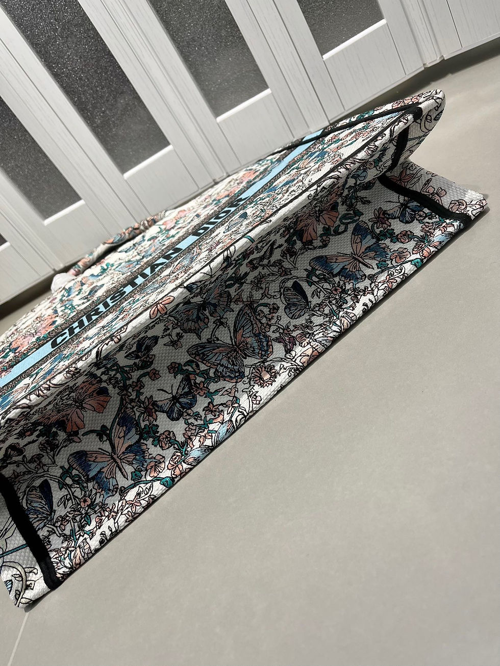 Thumbnail: Dior Book Tote butterfly1