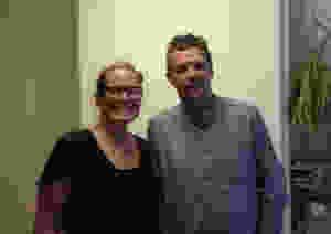 Darren Ferguson, ED of Beyond Skin with BuildaBridge Board Members and Artist Kelly Finlaw