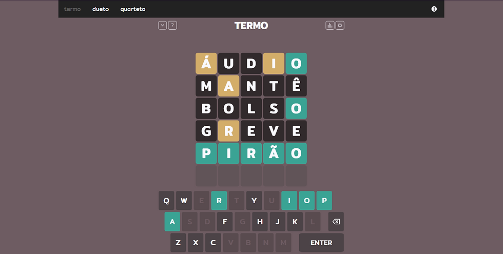 Extra: Termo, gamedle, e mais!!!