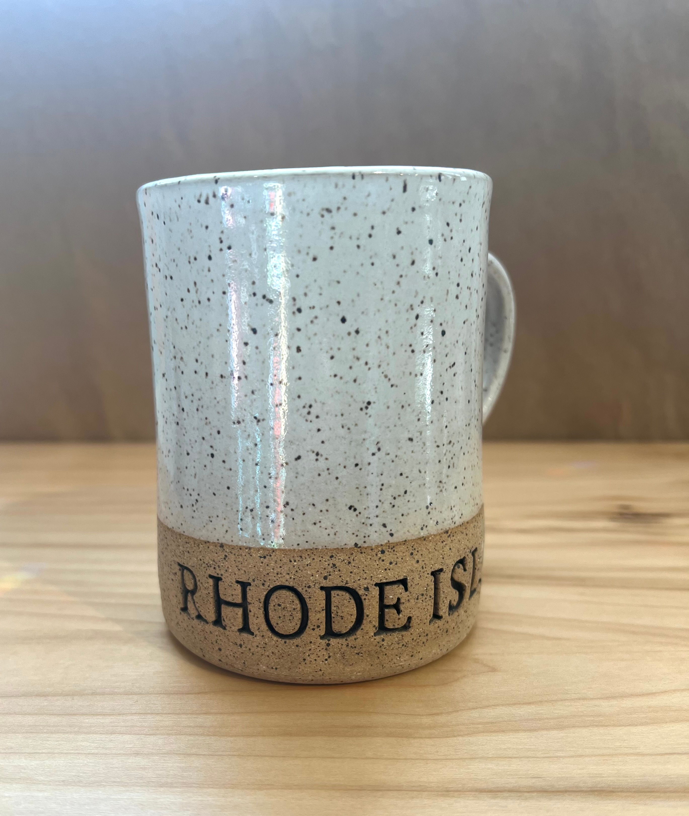 Barbarah Robertson Rhode Island Mug – White