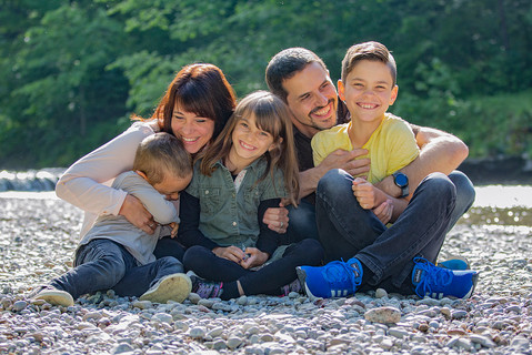 Familienportrait in Winterthur