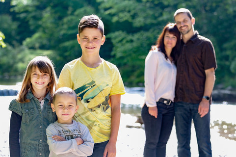 Familienportrait in Winterthur