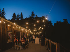 Modern, stunning, elegant, beautiful  wedding ceremony, reception, cocktail reception, first dance on Upper Barn at Bilston Creek Lavender Farm in Victoria, BC