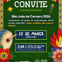 Lançamento da programação do São João de Caruaru 2026