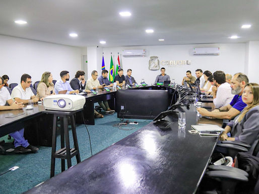 Rodrigo Pinheiro se reúne com empresa que ganhou concessão da Compesa para cobrar mais agilidade nas obras em Caruaru