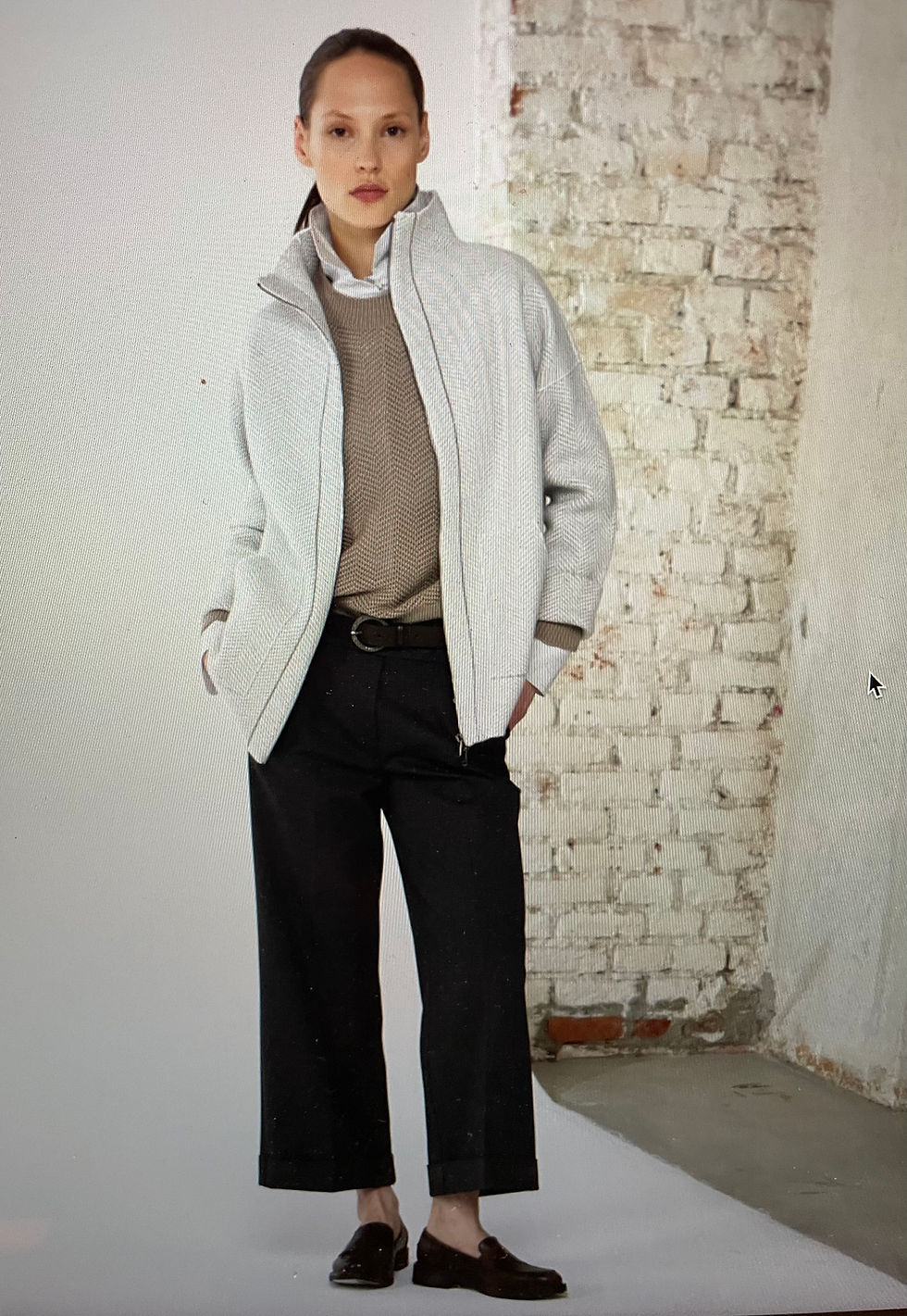 Pantalone risvolto Le Tricot Perugia