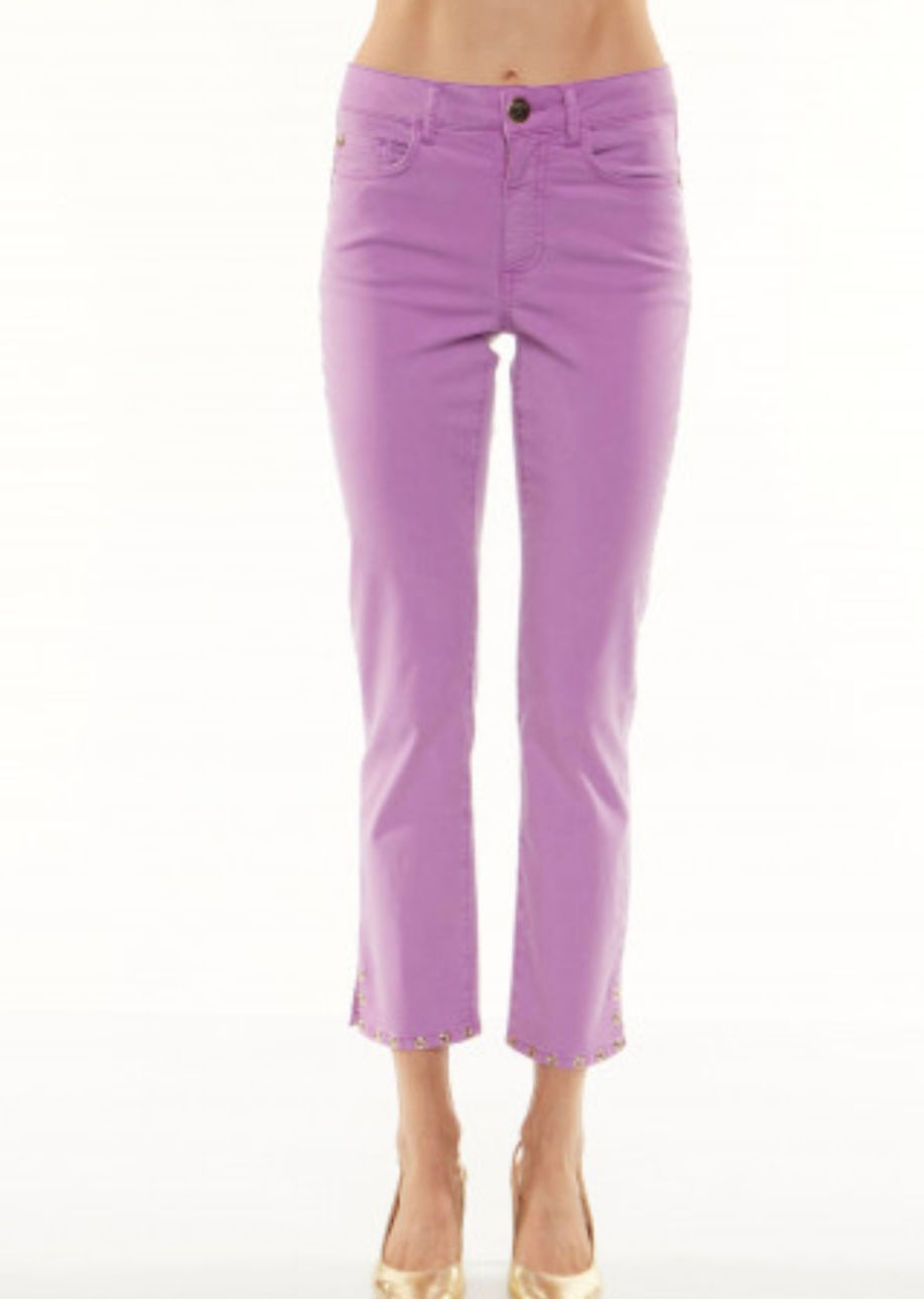 Miniatura: Jeans rosa skinny Angelo Marani