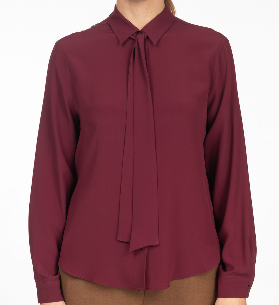 Miniatura: Camicia bordeaux Diana Gallesi