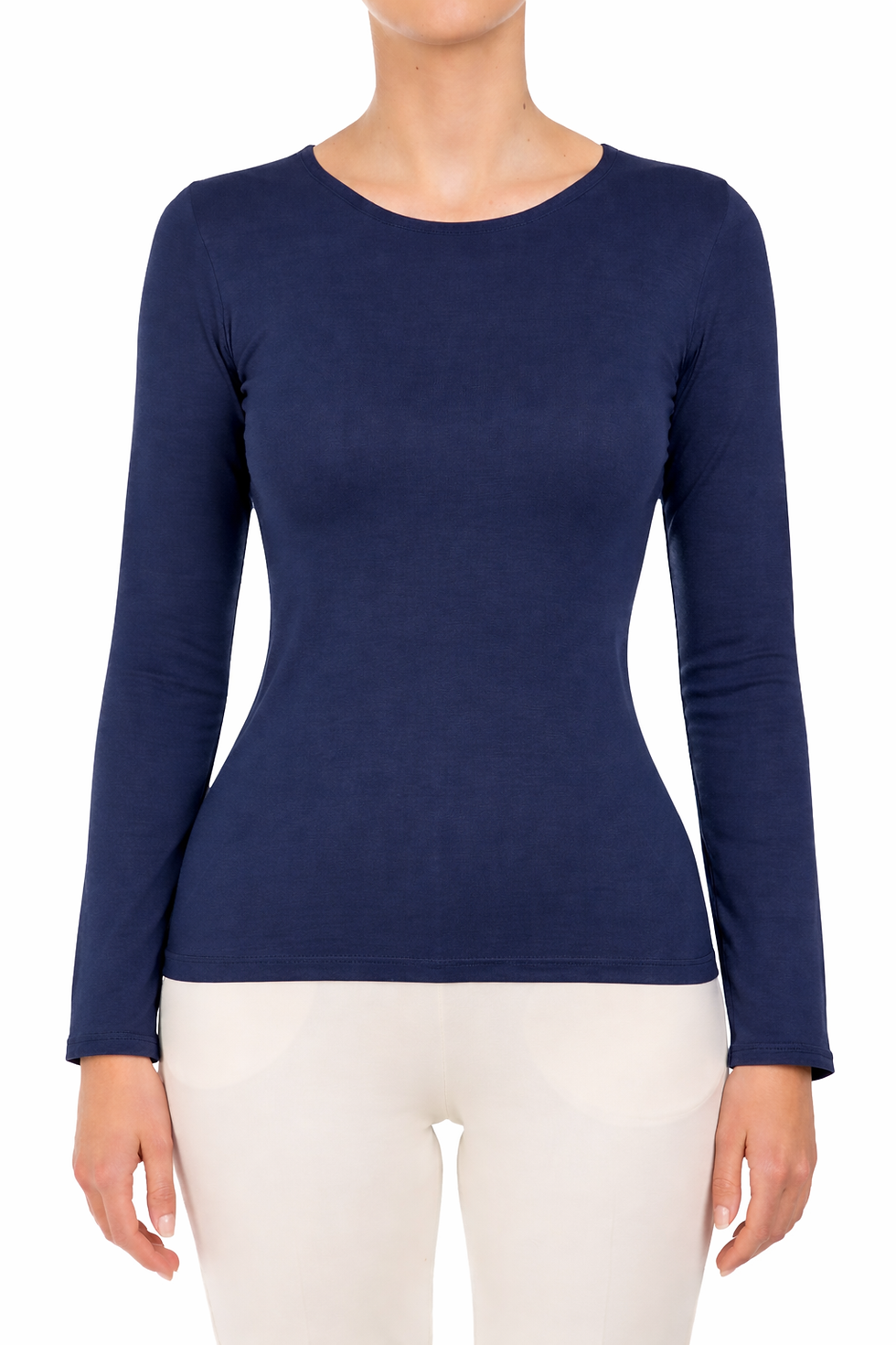 Miniatura: Maglia basica Le Tricot Perugia blu