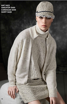 Cardigan panna