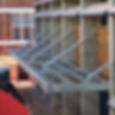 Awning frame at St Margaret's Anglican Girls School, Ascot