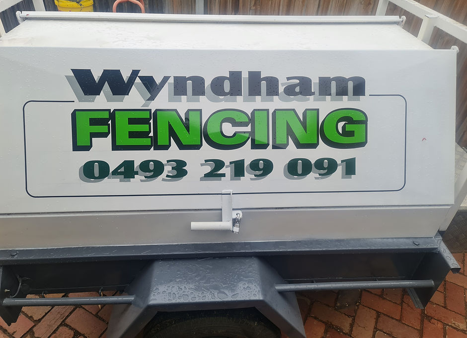 Wyndham Fencing Build Trailer