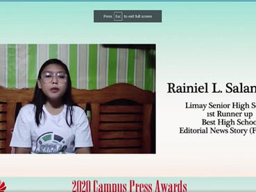 The Harb, LSHS seize 2 citations at 4th Nat’l Campus Press Awards