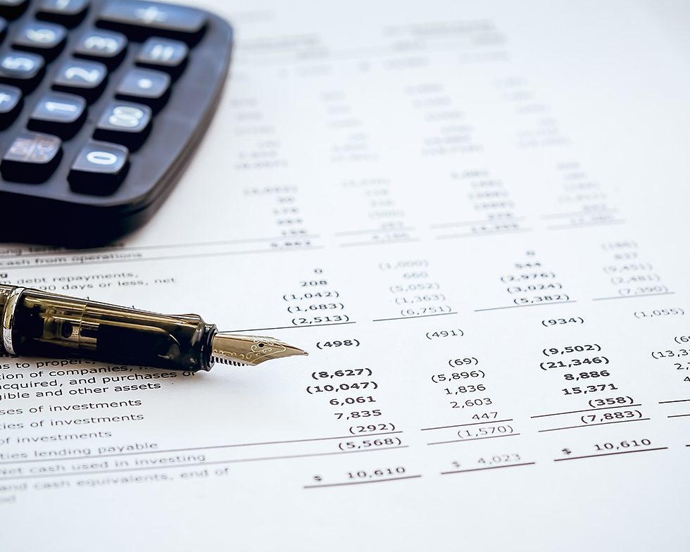 Property investor's balance sheet
