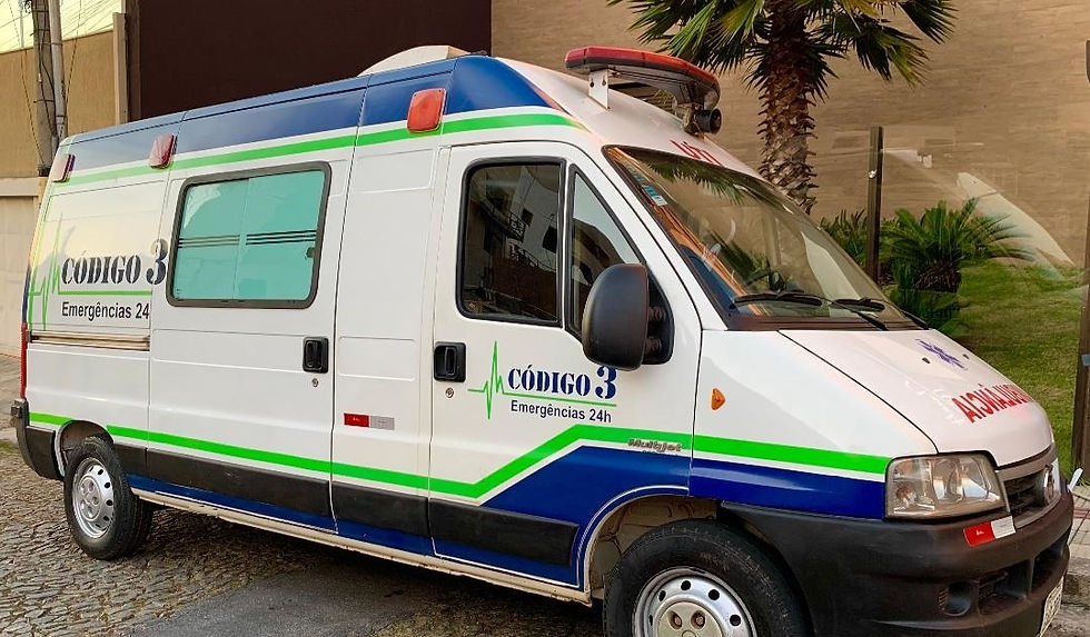 locação mensal de ambulância