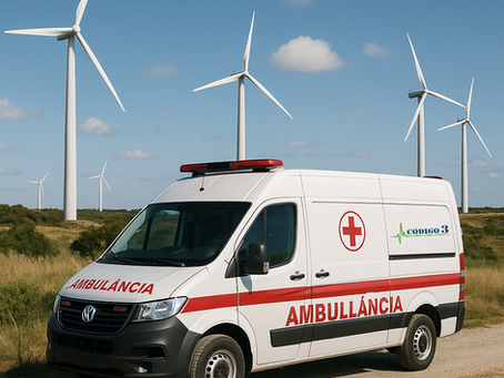 Locação de Ambulância para Parque Eólico