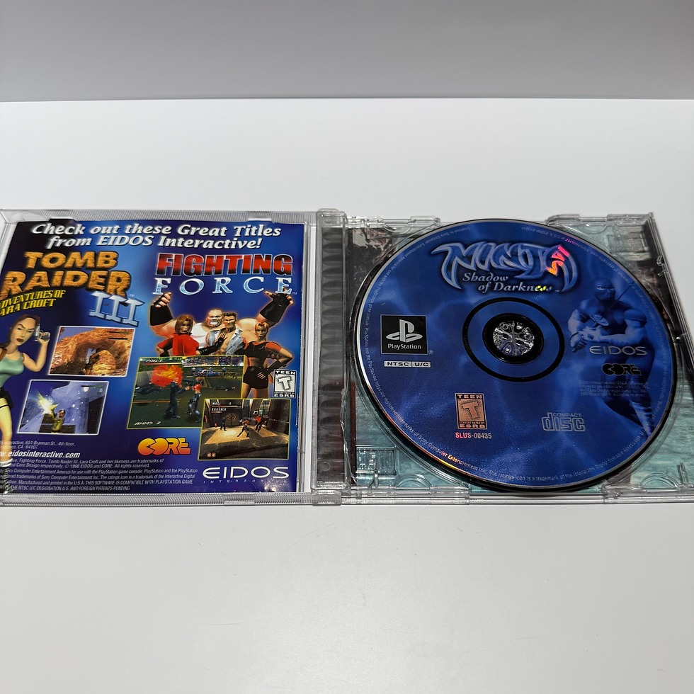 Thumbnail: Ninja: Shadow of Darkness - Playstation 1 (Complete)