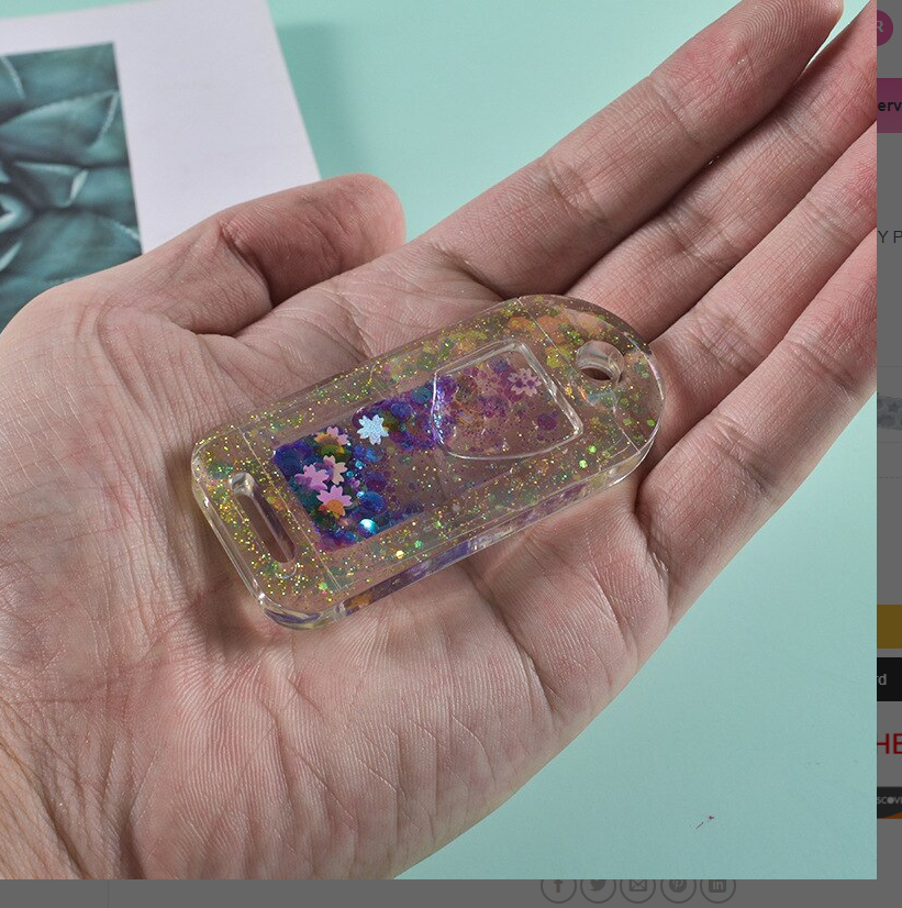 Thumbnail: Card Hanging Tag Resin Mould